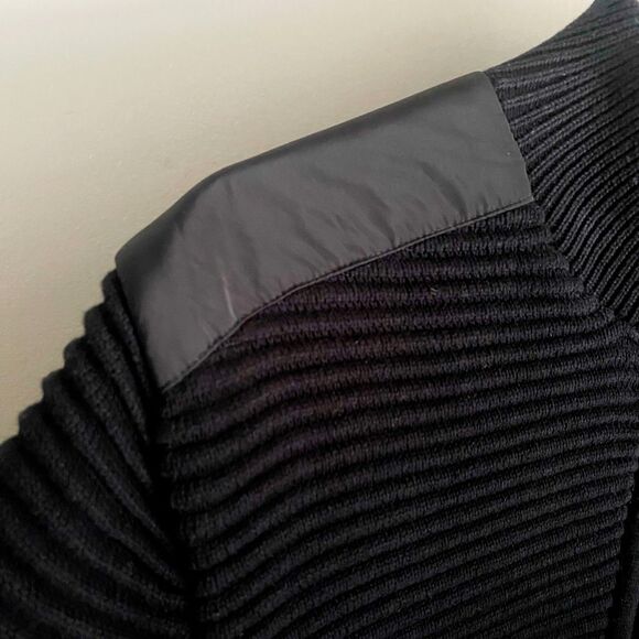 NWT INC International Concepts Men's Hale Ottoman Ribbed Zip-up Sweater Jacket - Picture 4 of 12